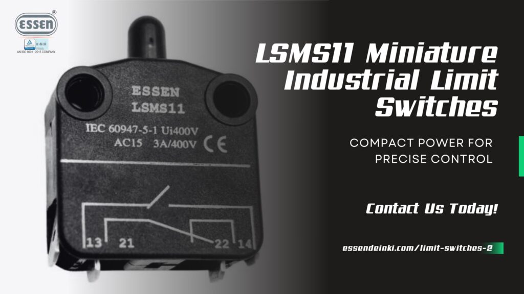 LSMS11 Miniature Industrial Limit Switches – Compact Power for Precise Control