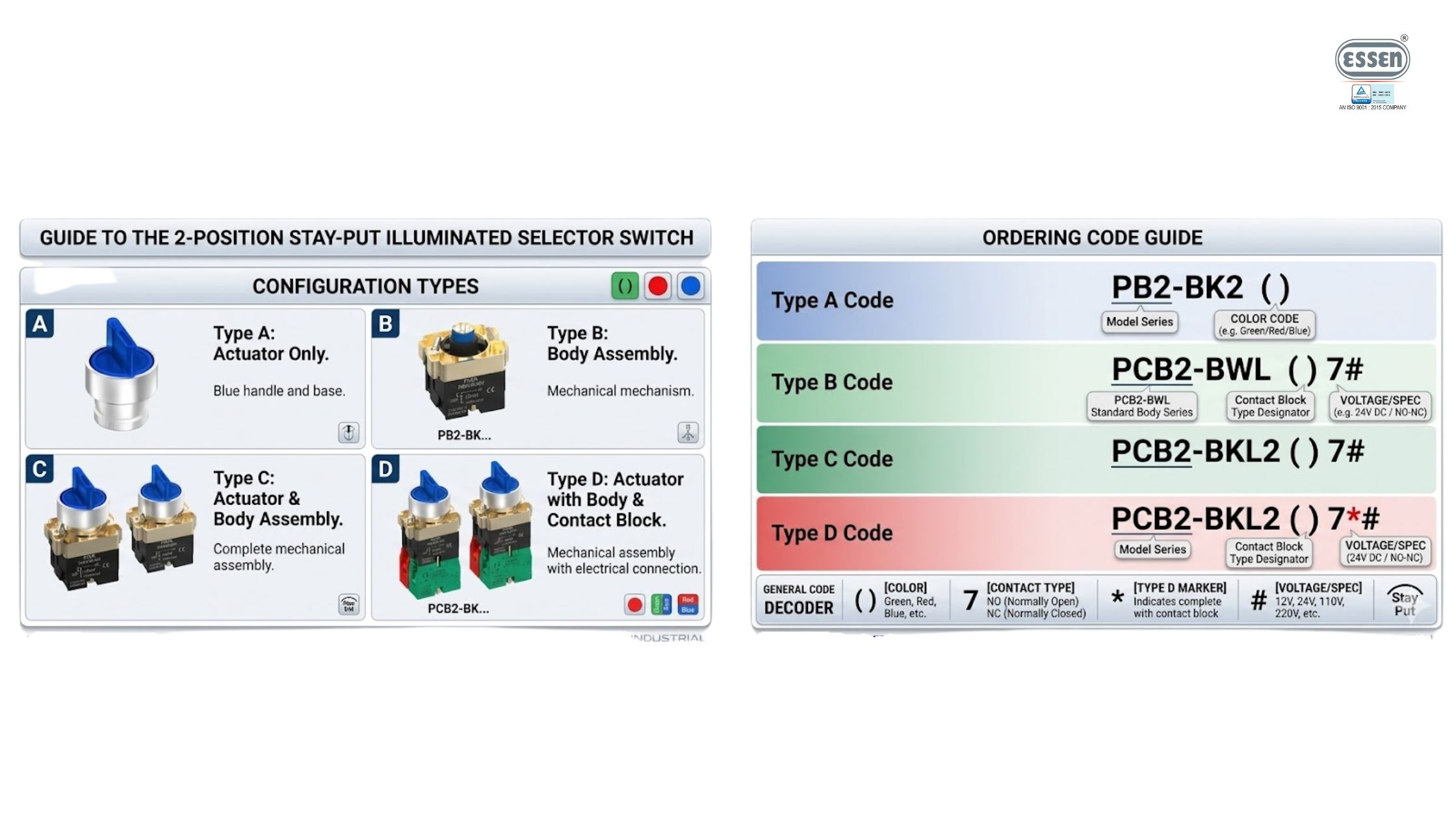 Illuminated Selector Switch (2 Position)