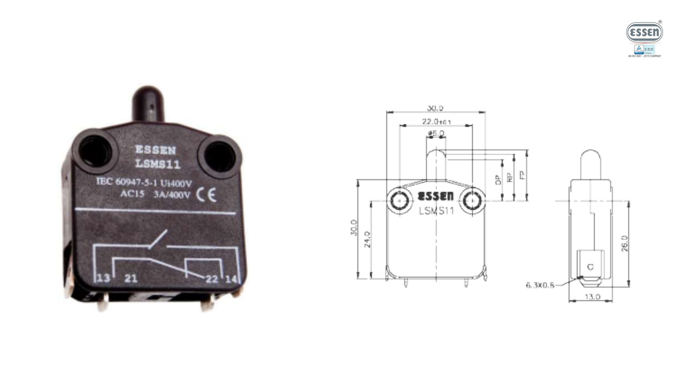 Mini Limit Switch Button Miniature Limit Switches for Machine Safety & Automation