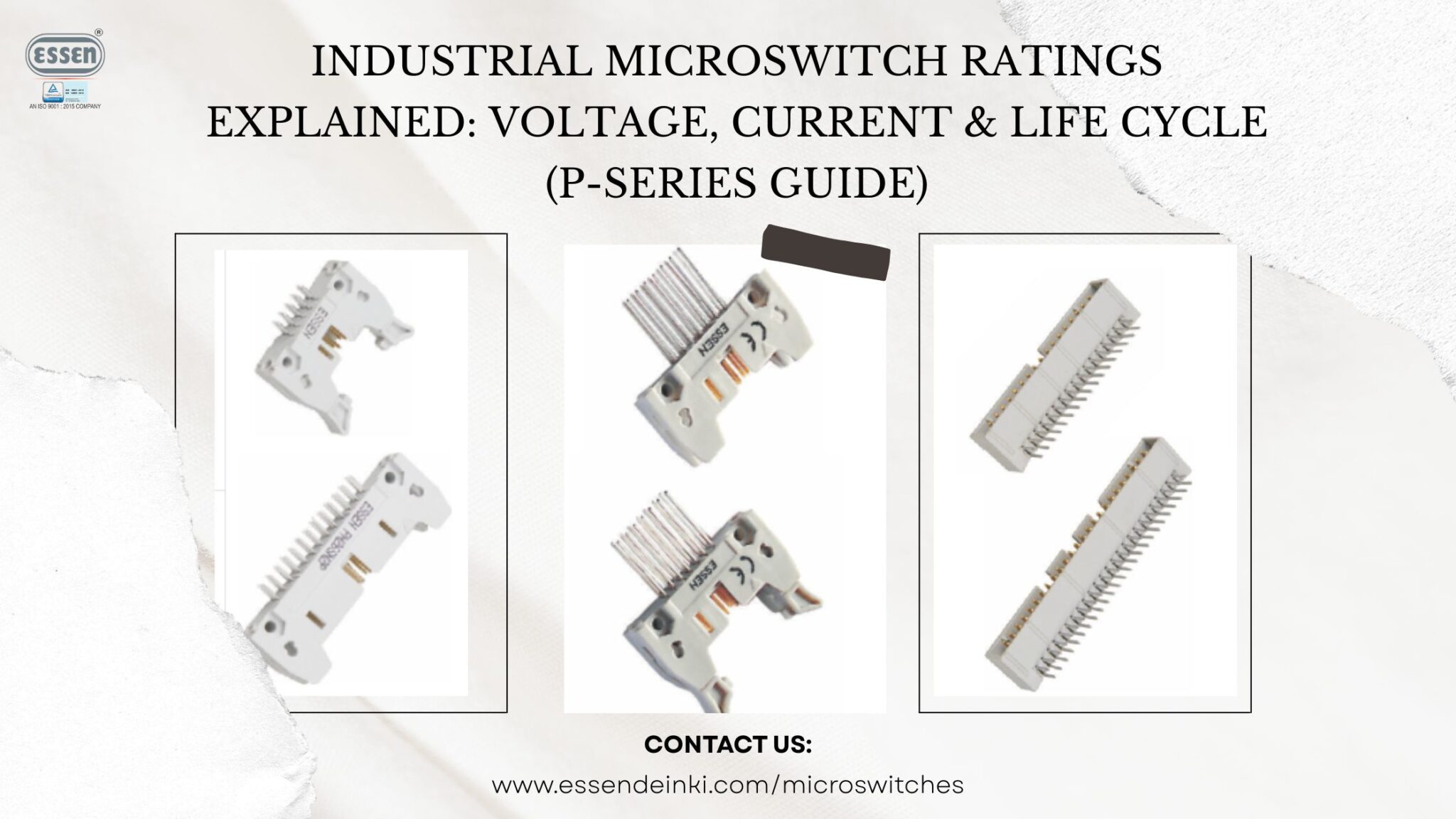 Industrial Microswitches Ratings Guide: Voltage, Current & Life