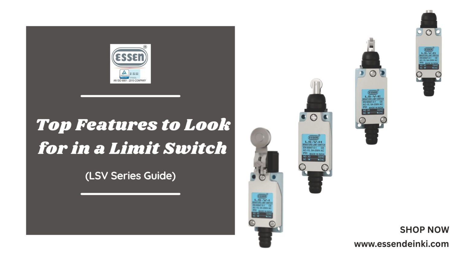 Limit Switch Motorcycle Top Features to Look for in a Limit Switch | LSV Series Guide India