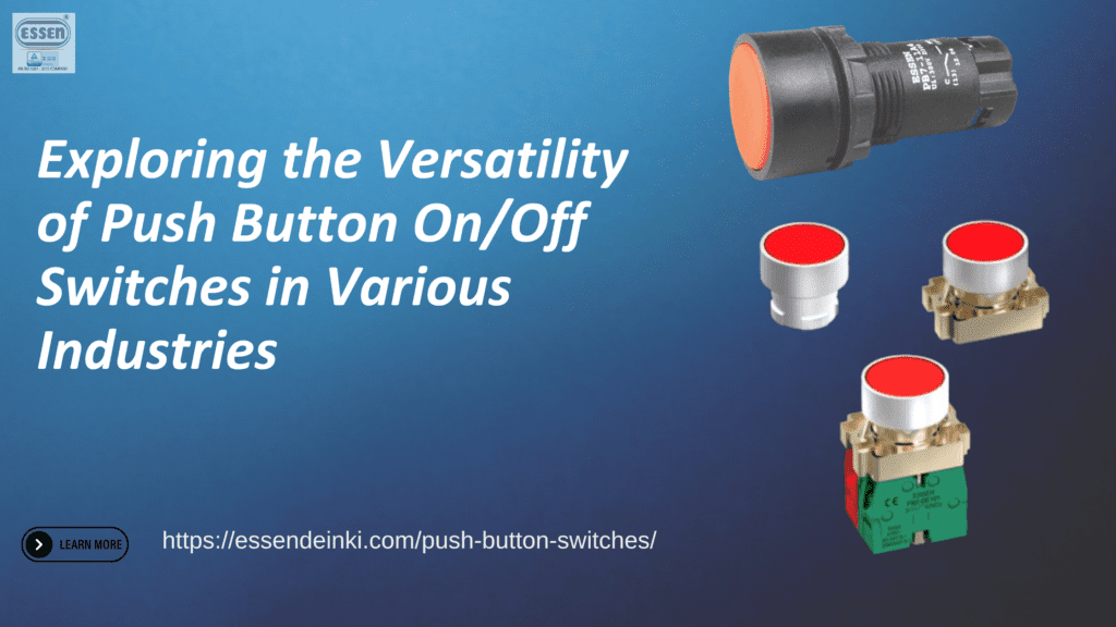 push button on/off switches