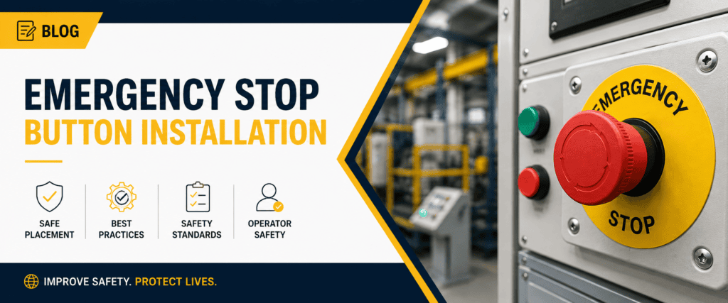 Emergency Stop Button Installation