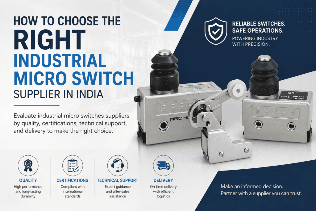 Industrial Micro Switches Supplier