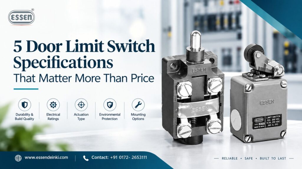 5 Door Limit Switch Specifications That Matter More Than Price