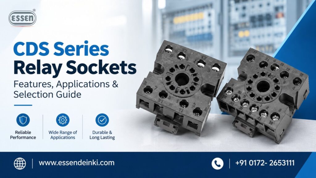 CDS Series Relay Sockets Features, Applications & Selection Guide